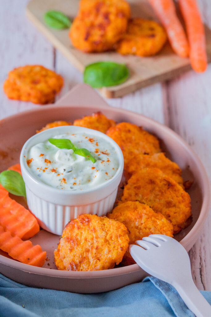 Karotten-Nuggets - herzhafter Snack für Kinder