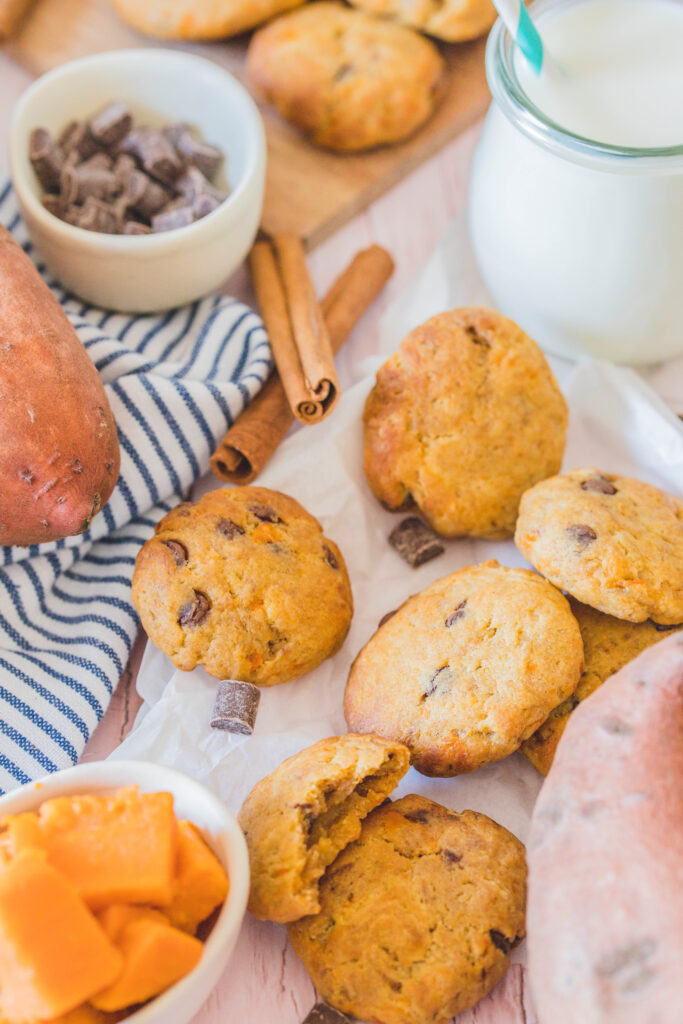 Leckere Cookies mit Süßkartoffel für Kinder: Schneller Snack für unterwegs
